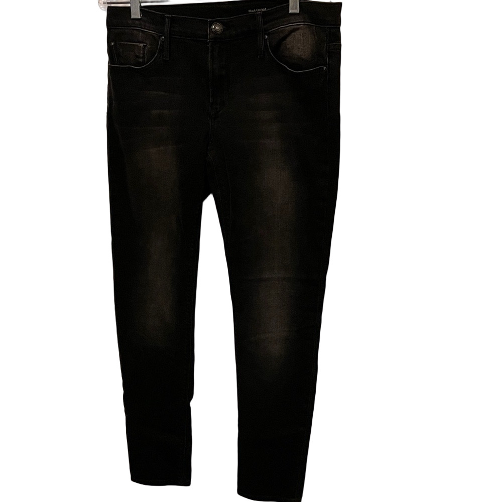 Women’s Black Orchid Black Fade Denim Jeans Size 26